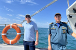 В Сочи провели комплексный мониторинг пляжных территорий с моря