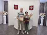 В День семьи, любви и верности Илья Стопченко поздравил супругов Черненко с «Рубиновой» свадьбой
