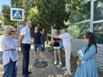 Депутаты Городского Собрания Сочи по избирательному округу №11 Роман Сидорцов и Сергей Бобков провели выездное комиссионное обследование остановочных пунктов