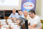 Член Совета при Президенте РФ по развитию гражданского общества и правам человека, председатель Ассоциации «Независимый общественный мониторинг» Александр Брод провел встречу с членами ТИК Приморская города Сочи