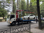 В Сочи с началом учебного года усилена эвакуация транспортных средств, припаркованных с нарушениями правил дорожного движения