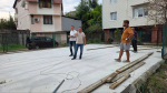 Денис Скрыгин проконтролировал выполнение наказа жителей по благоустройству площадки на улице Санаторной