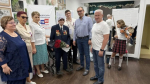 Виталий Баянов, Родион Цырульник и Вадим Семёнов поздравили с 98-летием ветерана труда и труженика тыла Виктора Ивановича Давыдова.
