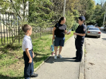 В Сочи Госавтоинспекция провела акцию по безопасности дорожного движения для детей и родителей