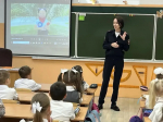 В Сочи для младшеклассников проводят занятия по безопасности на дорогах
