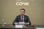 Глава Сочи Андрей Прошунин провел заседание рабочей группы Научного совета, посвященное берегоукреплению и защите оползневых территорий города