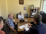 Александр Жигалко и Елена Дорогинина провели встречу с председателем совета ТОС «Бестужевское»