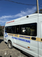 Депутат Ульяна Катриченко организовала выездной медосмотр и прием граждан в селах Лазаревского района